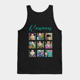 Rowoon - Flower Garden 로운 fan art Tank Top